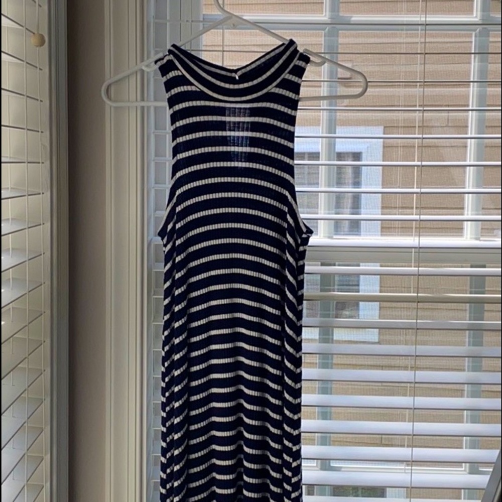 Hollister Striped A-Line Dress